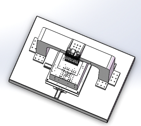 高精度三軸運(yùn)動(dòng)平臺(tái) 機(jī)電一體運(yùn)動(dòng)控制卡，電液束平臺(tái)
