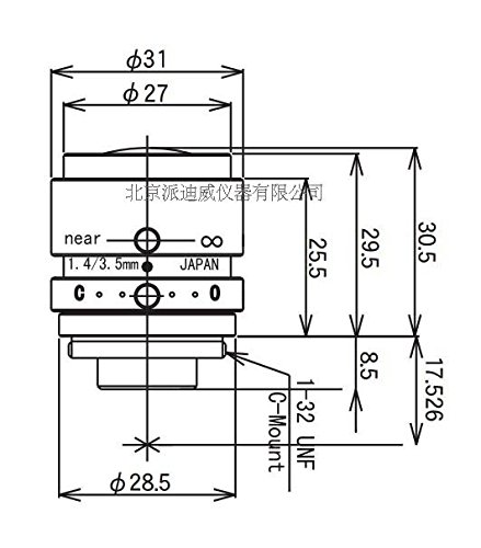 kowa 鏡頭 物鏡 LM4NCL 顯微鏡物鏡 kowa 鏡頭 物鏡 LM4NCL 顯微鏡物鏡