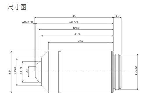 奧林巴斯物鏡 平場消色差透鏡 MPLN