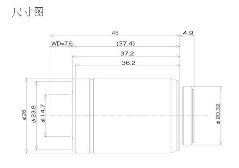 奧林巴斯物鏡 超長工作距離平場消色差物鏡 SLMPLN 奧林巴斯物鏡 超長工作距離平場消色差物鏡 SLMPLN
