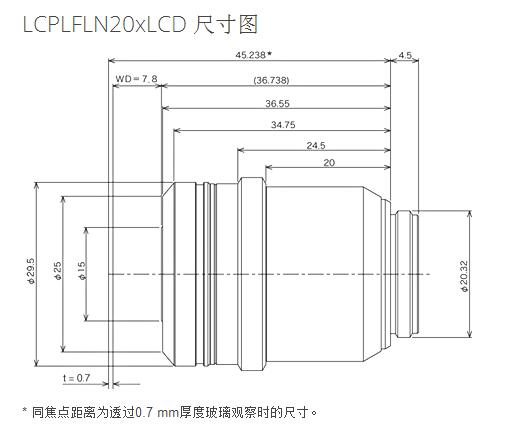 奧林巴斯 液晶長工作距離平場半復(fù)消色差物鏡 LCPLFLN-LCD 奧林巴斯 液晶長工作距離平場半復(fù)消色差物鏡 LCPLFLN-LCD