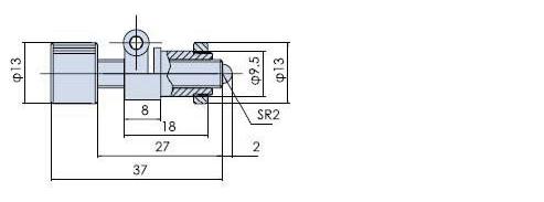PT-05LW 高精度螺紋副（微動(dòng)螺桿 細(xì)分螺桿 驅(qū)動(dòng)螺桿 6*0.25）