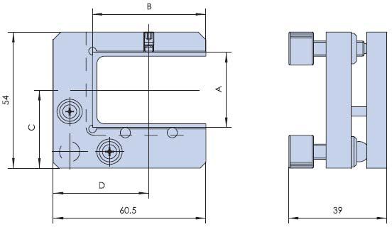 PG211 反射分光鏡架（方形）分光任意調(diào)整架