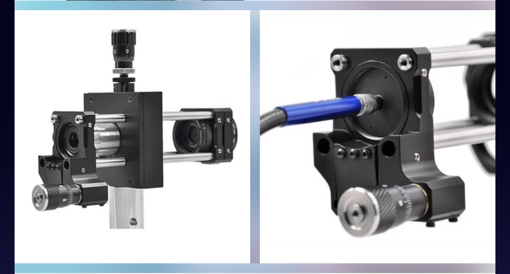 物鏡安裝架Z軸平移安裝座平移臺位移單軸鏡架 PT-SD87