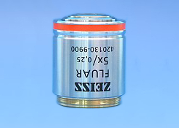 蔡司物鏡ObjectiveFluar 2.5x/0.12 M27大視野平場大數值孔徑物鏡