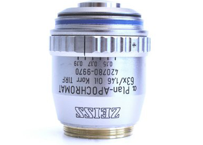 Objective α Plan-Apochromat 63x/1.46 Oil Corr M27蔡司物鏡 Objective α Plan-Apochromat 63x/1.46 Oil Corr M27蔡司物鏡